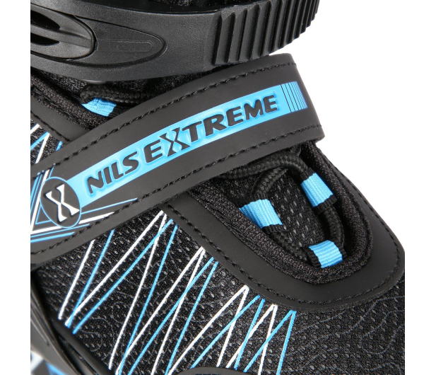Nils Extreme Łyżworolki Łyżwy 2w1 NH11912 rozm. S 31-34 Czarno-niebieskie - 1121274 - zdjęcie 8